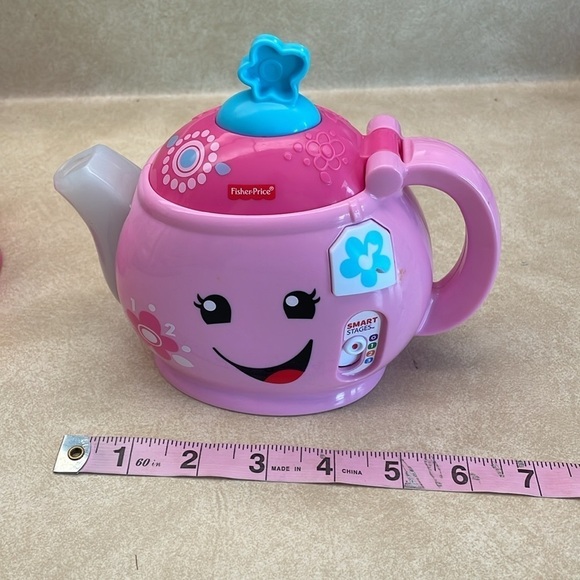 Fisher-Price Smart Stages Pink Tea Cup & 2 Pink Cups - Picture 9 of 10